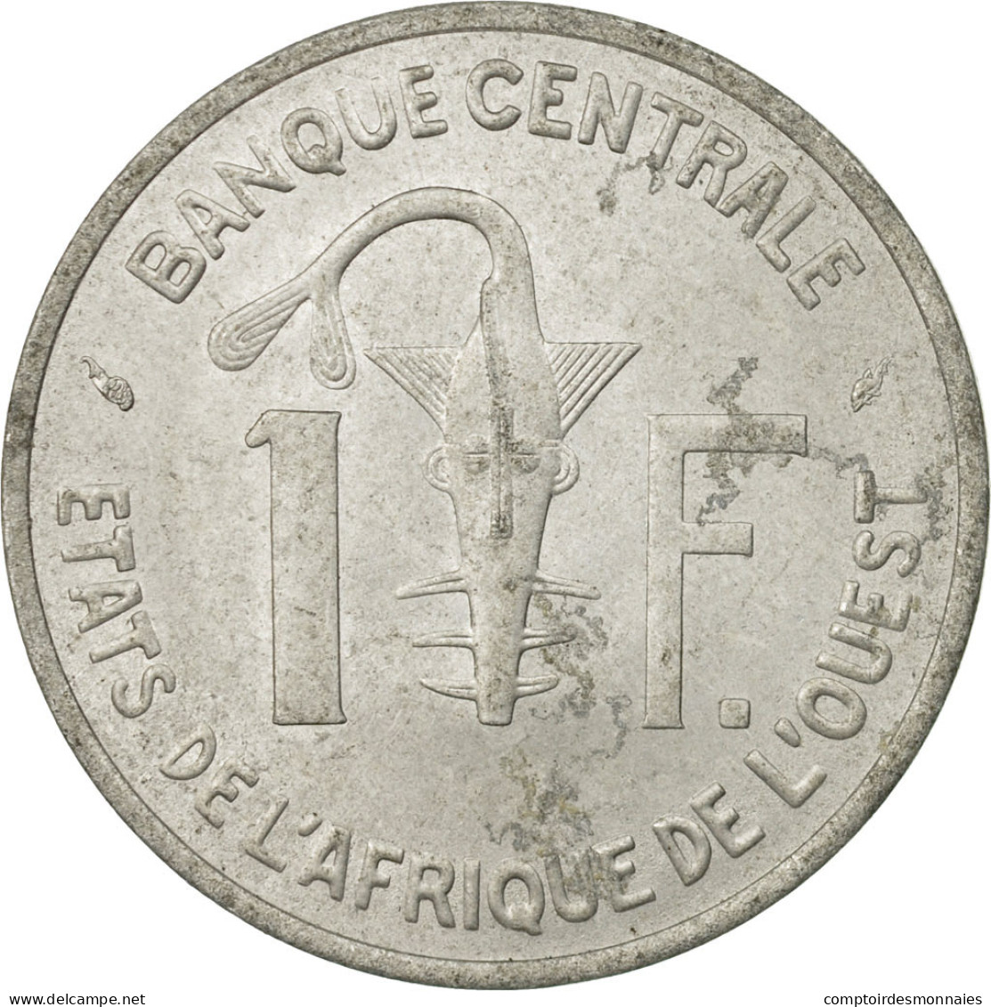 Monnaie, West African States, Franc, 1975, Paris, TTB, Aluminium, KM:3.1 - Ivoorkust