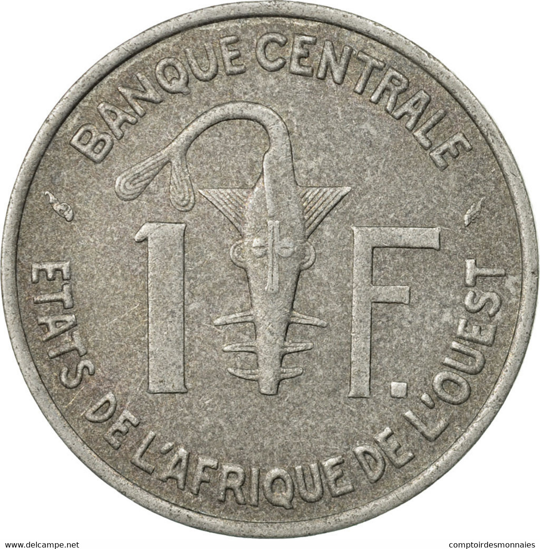 Monnaie, West African States, Franc, 1975, Paris, TTB, Aluminium, KM:3.1 - Côte-d'Ivoire