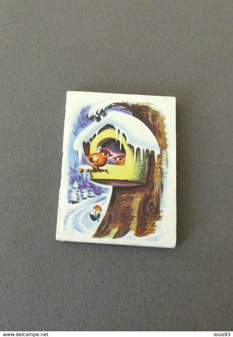 PETIT ALMANACH Pour 1955  Couverture Cartonnée Paysage De Neige.Offert Par  Henri BERGE Fils Mécanicien  à Toulouse - Klein Formaat: 1941-60