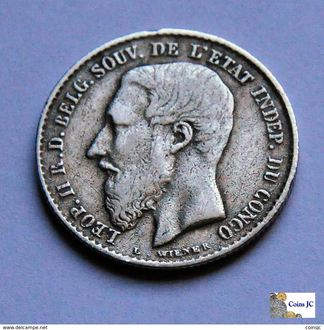 Congo Free State - 50 Centimes - 1896 - 1885-1909: Leopold II