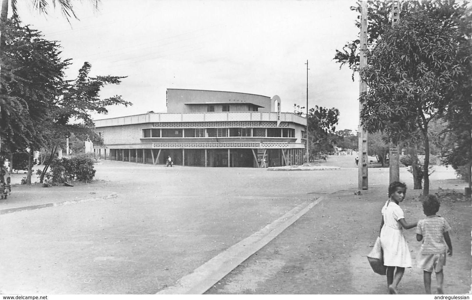 CPA MADAGASCAR - Le Cinéma Ritz - Madagascar