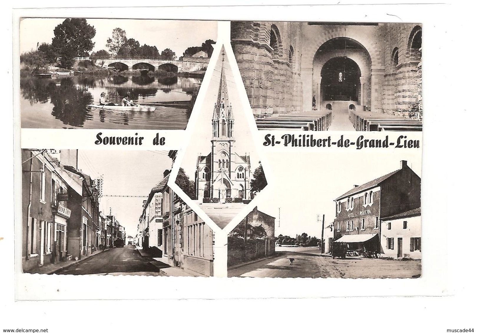 SOUVENIR DE ST PHILIBERT DE GRAND LIEU - MULTI VUES - Saint-Philbert-de-Grand-Lieu