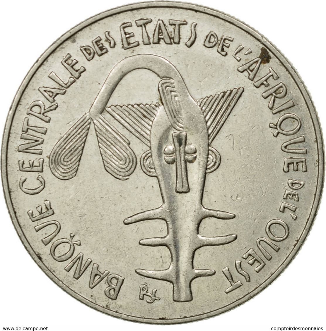 Monnaie, West African States, 100 Francs, 1990, Paris, TTB, Nickel, KM:4 - Costa De Marfil