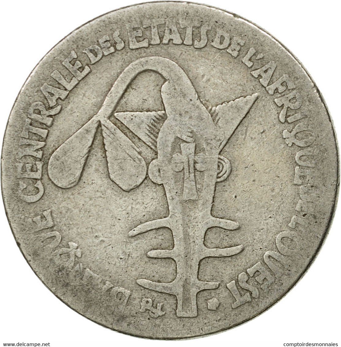 Monnaie, West African States, 50 Francs, 1972, Paris, TB, Copper-nickel, KM:6 - Costa De Marfil