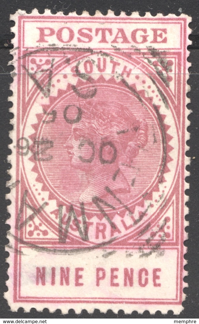 9d.Thick «Postage»  Type A Lake Perf 12½  SG 302c - Used Stamps