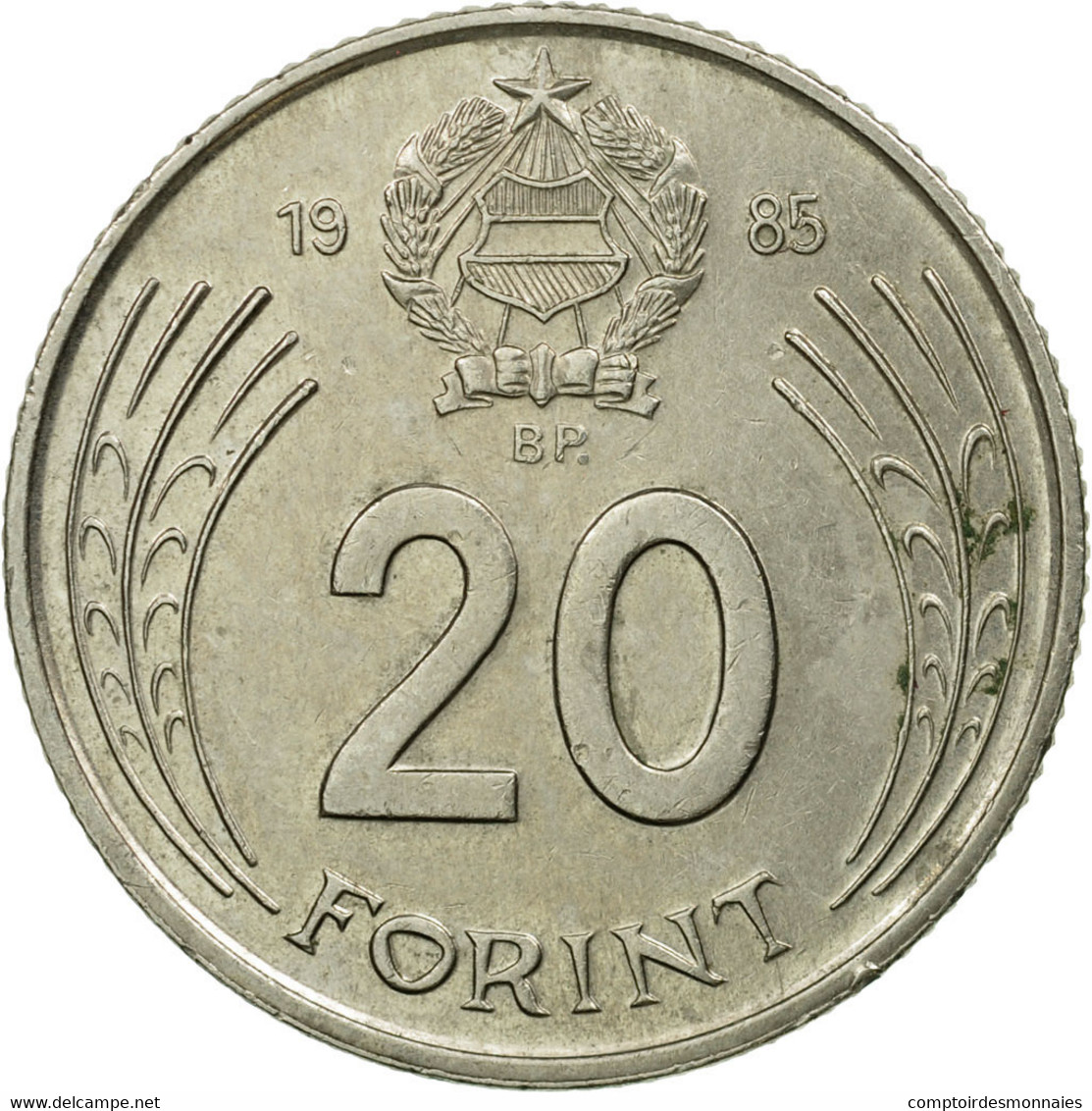 Monnaie, Hongrie, 20 Forint, 1985, TTB, Copper-nickel, KM:630 - Hongrie