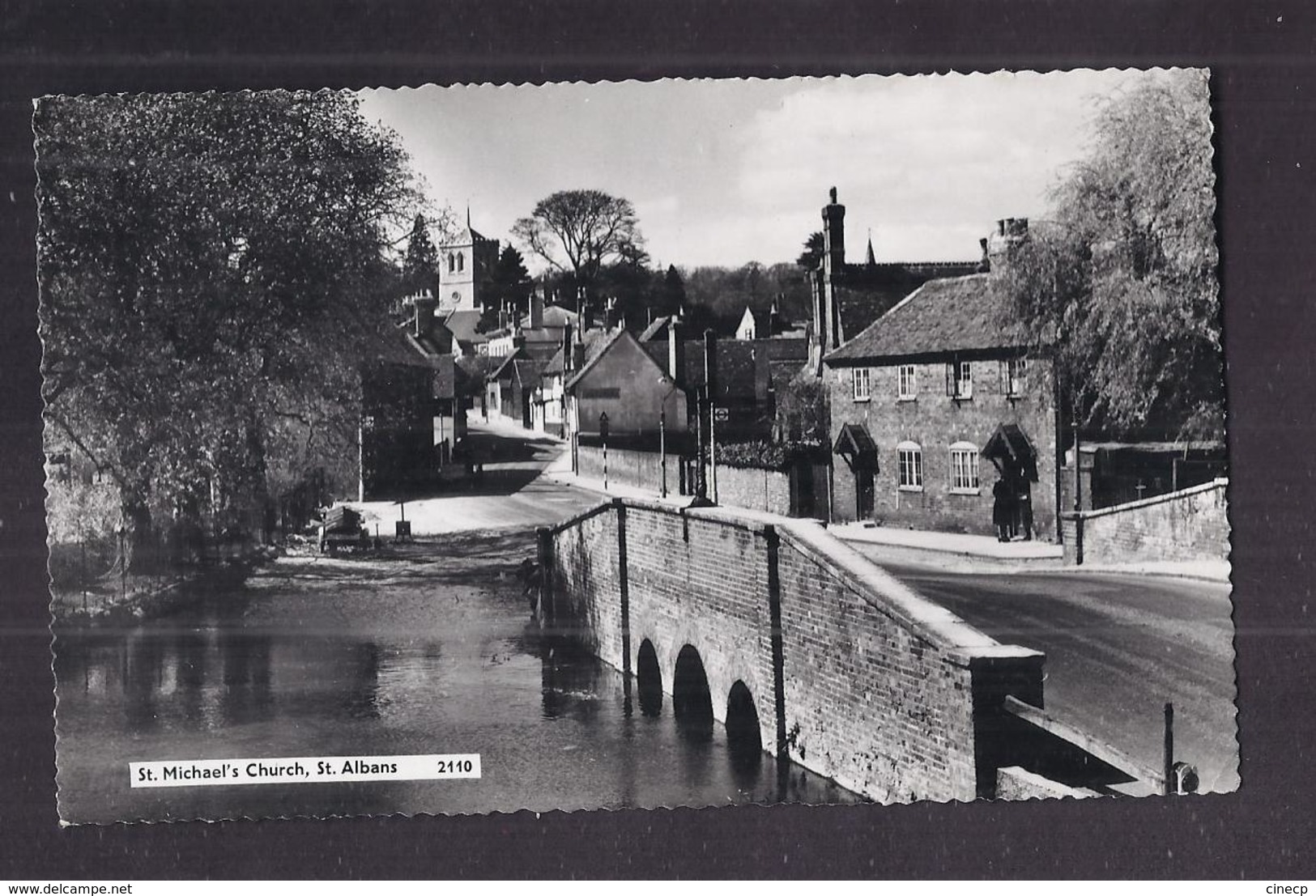 CPSM ANGLETERRE - ST. ALBANS - St. Michael's Church - TB PLAN CENTRE VILLAGE - TB Photographie 1961 - Herefordshire