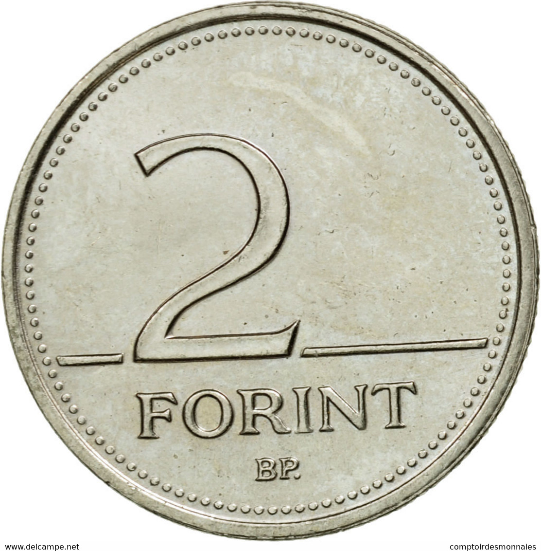 Monnaie, Hongrie, 2 Forint, 1996, SUP, Copper-nickel, KM:693 - Hungary