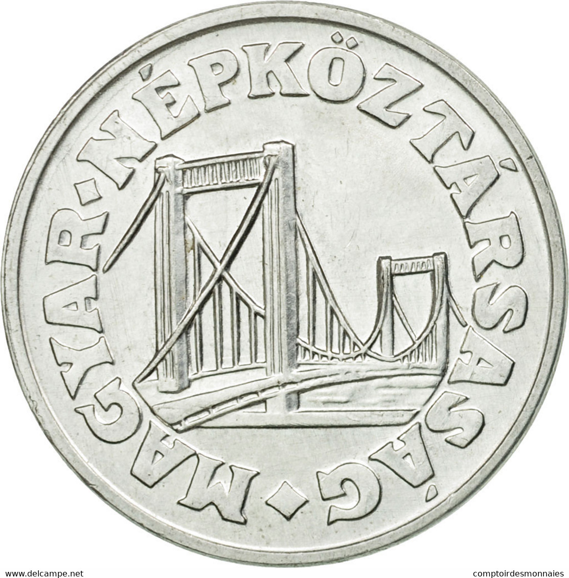 Monnaie, Hongrie, 50 Fillér, 1984, Budapest, TTB, Aluminium, KM:574 - Hongrie