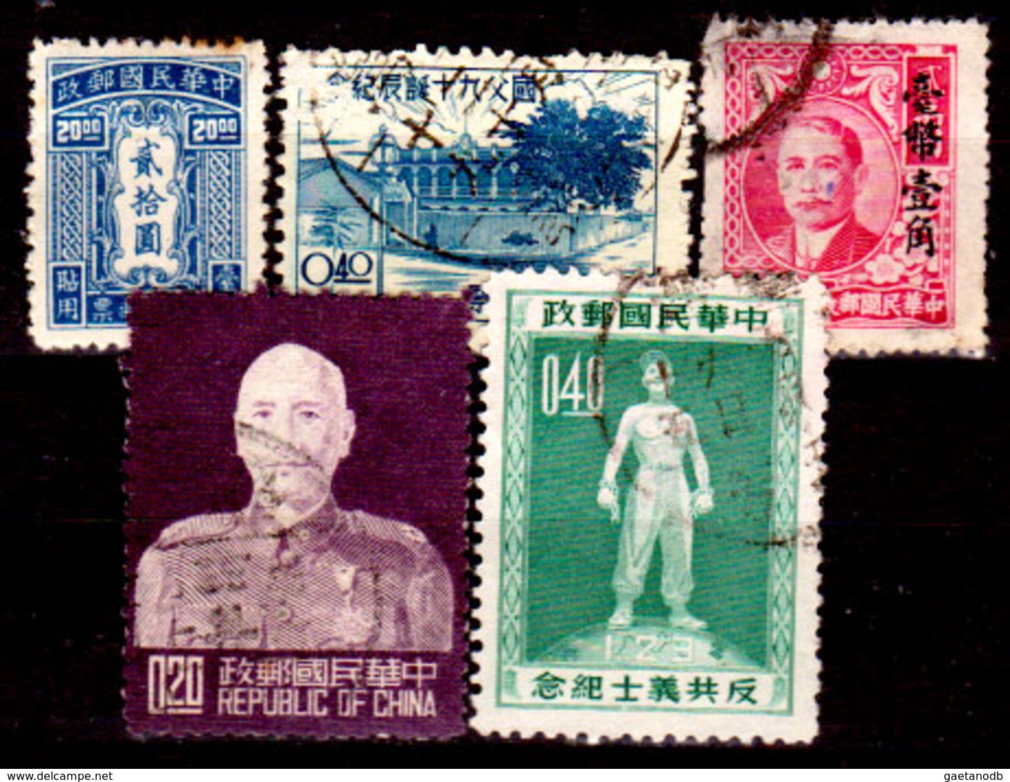 Taiwan-0034 - Emissione 1948-1955 - Senza Difetti Occulti. - Neufs