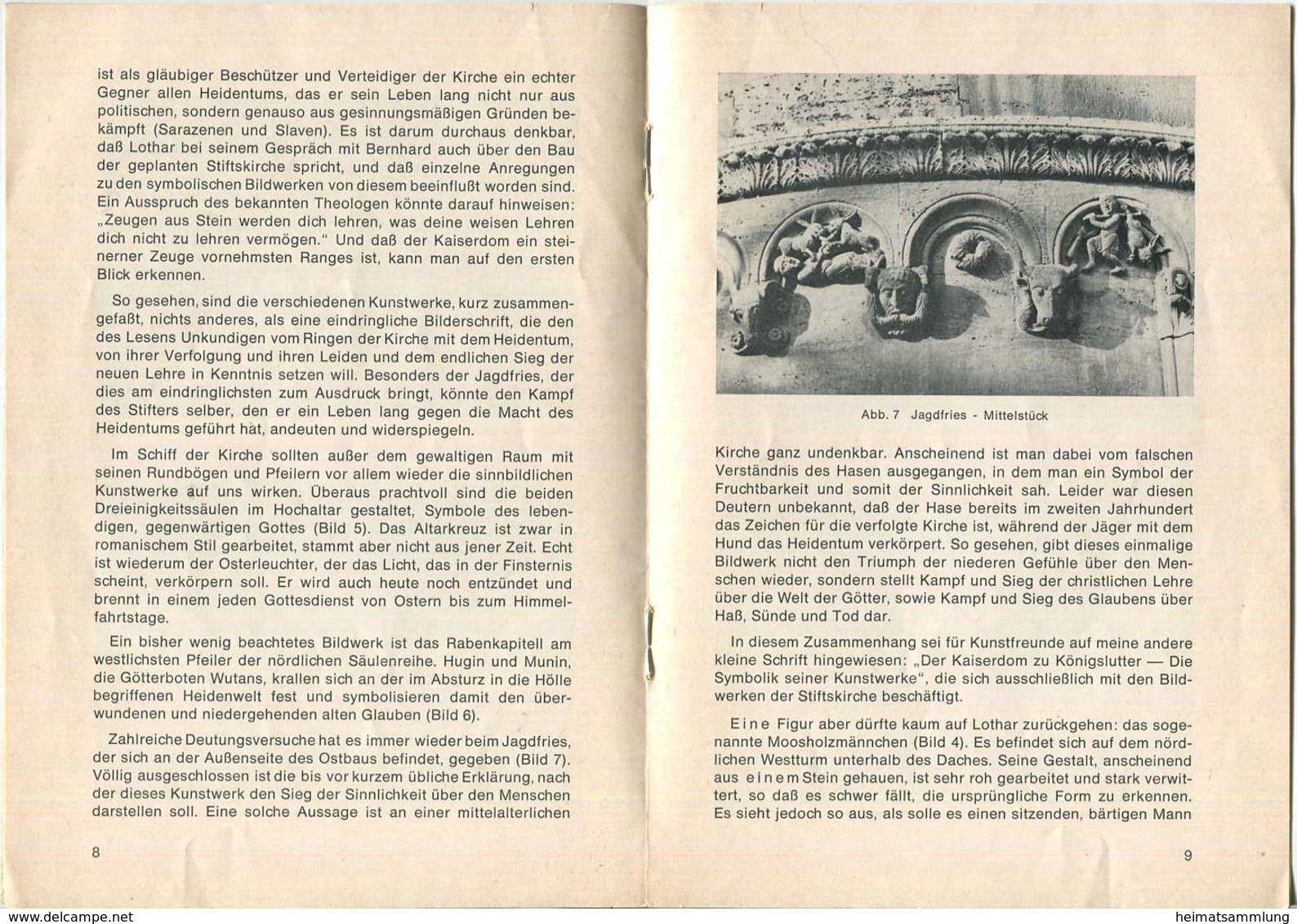 Der Kaiserdom Zu Königslutter - Die Stiftskirche Lothars Von Süpplingenburg 1968 - 16 Seiten Mit 8 Abbildungen - Herausg - Architecture