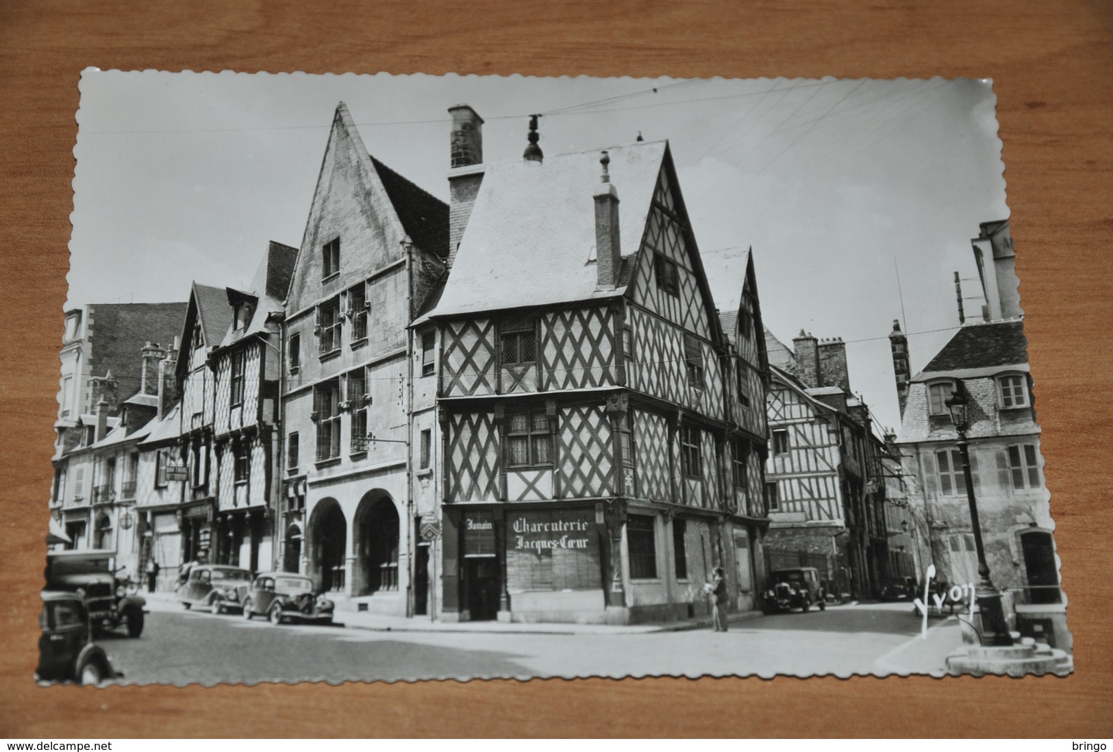 4811- BOURGES, MAISONS DU XVIe SIÈCLE, RUE PELLEVOISIN / CHARENTERIE / CAR / AUTO - Bourges