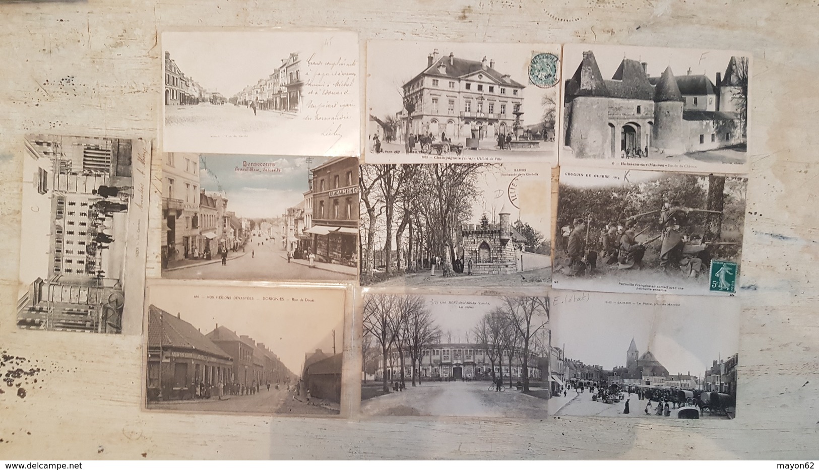 TOP LOT 210 CARTES POSTALES ANCIENNES FRANCE-TOUTES SCANNEES-DEPART 1E- VILLAGES USINES MILITARIA GARES -ANIMATION++++++