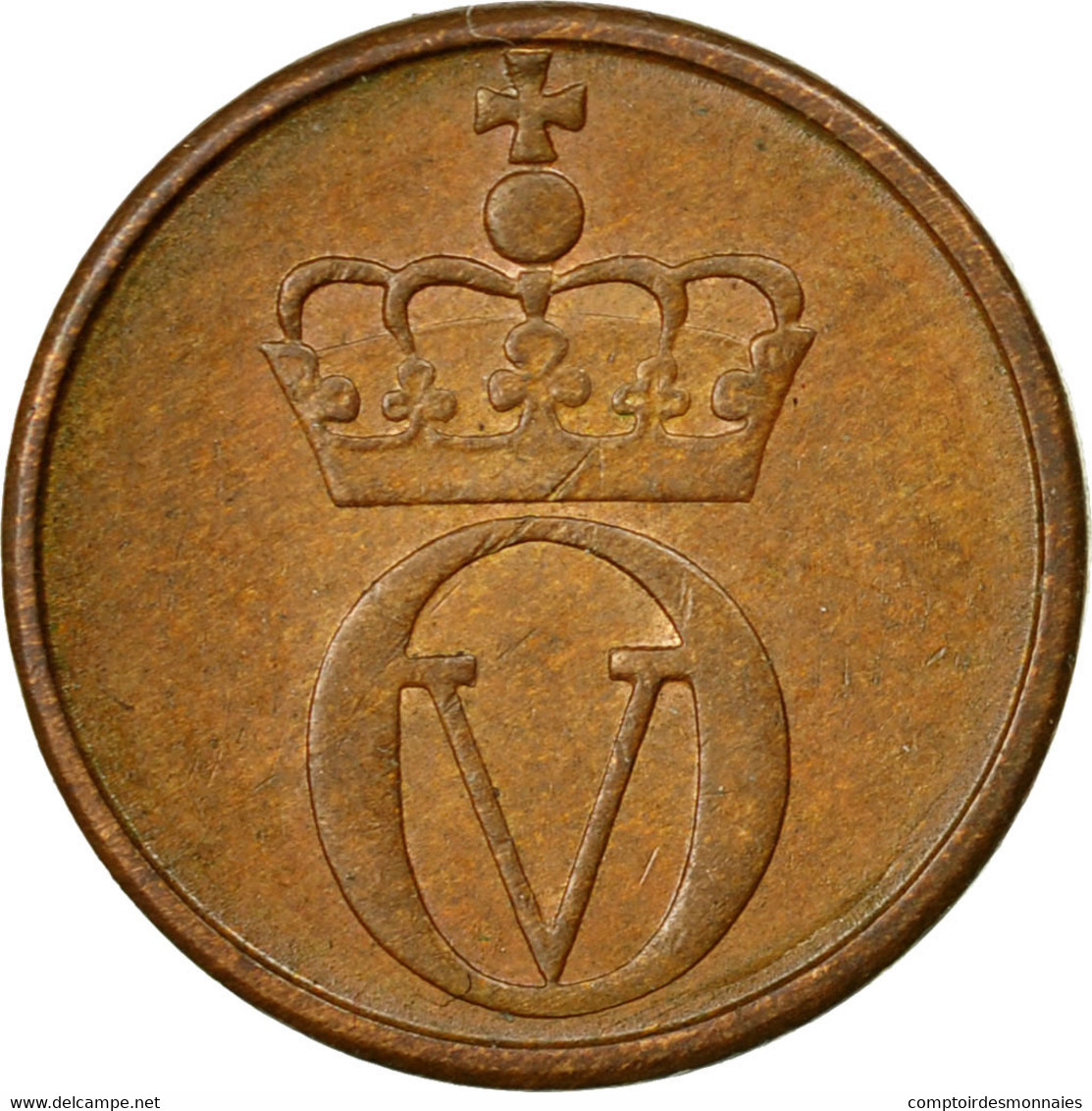Monnaie, Norvège, Olav V, Ore, 1969, TTB, Bronze, KM:403 - Norvège