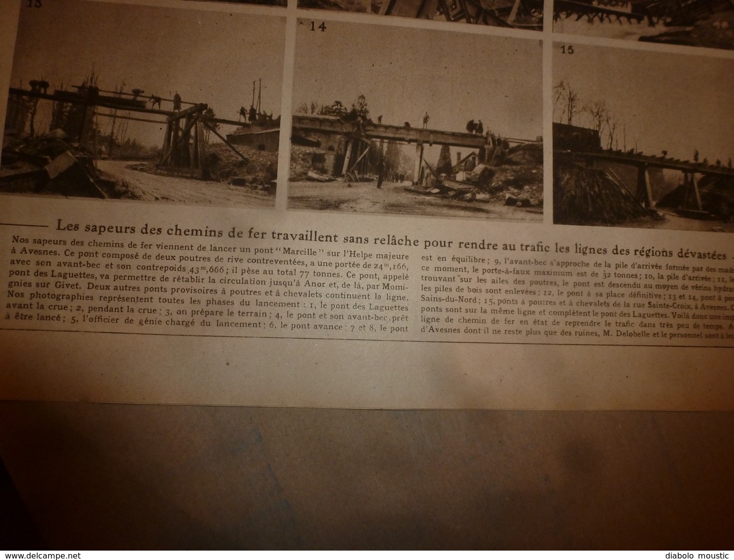 1919 LE MIROIR:Emeute à Berlin;Héroïques Blak soldiers 15e Rgt US;Lenox-Avenue New-York;Ehrenbreitstein;Ostende;etc