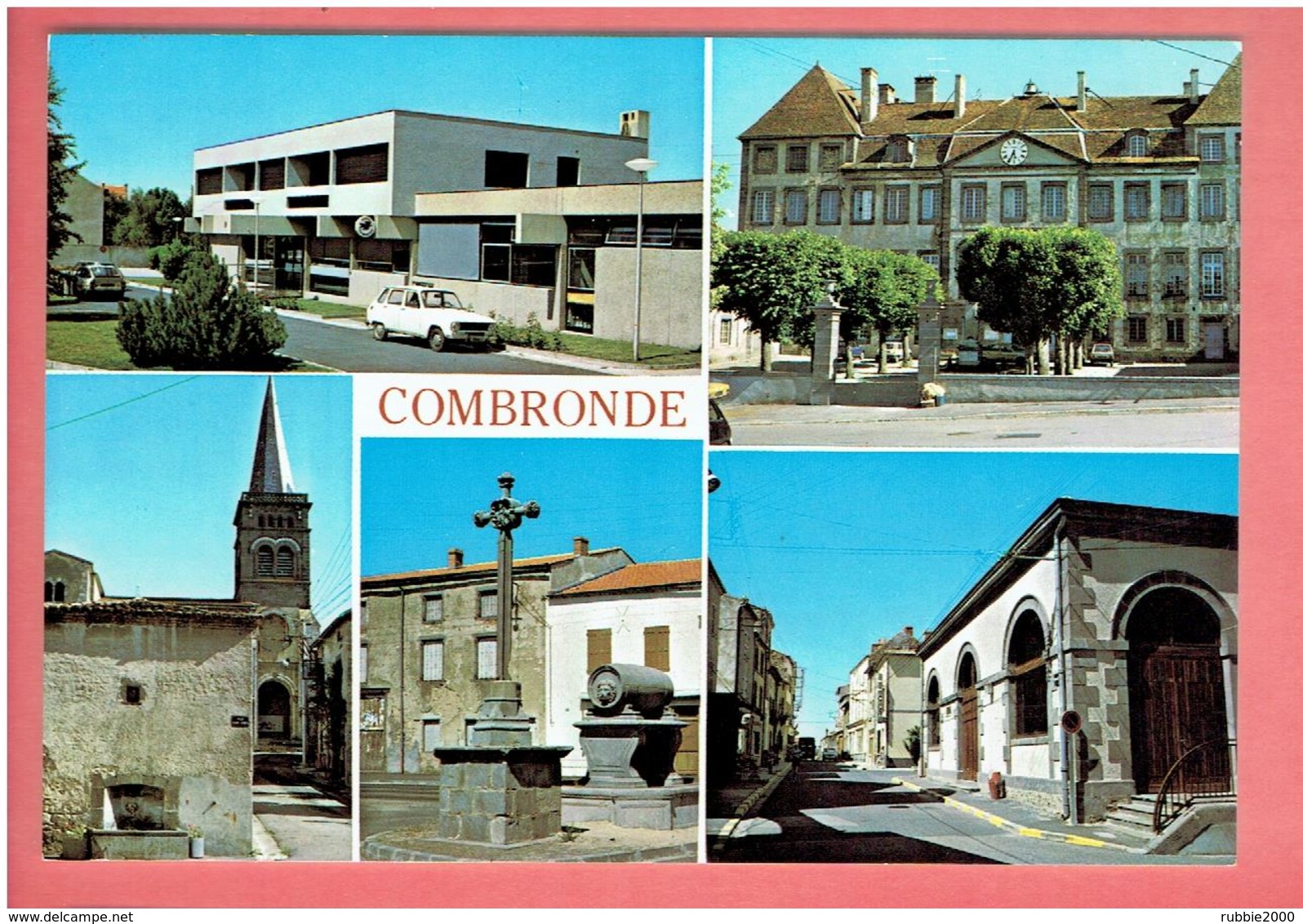 COMBRONDE  CARTE EN TRES BON ETAT - Combronde