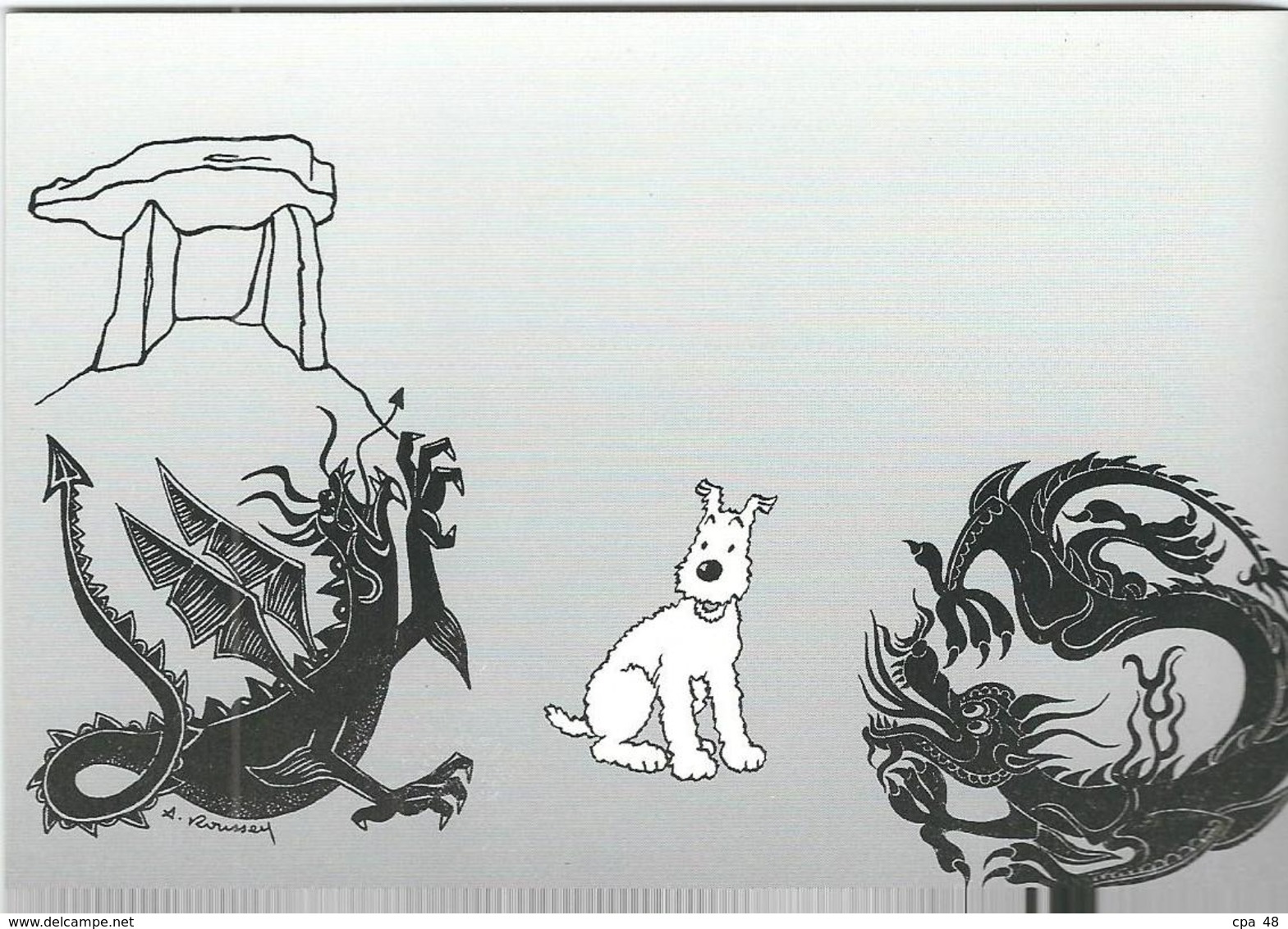 Hergé : TINTIN En Dracénie, XVIe Salon "Collection-Passion", Voir Descriptif... - Hergé