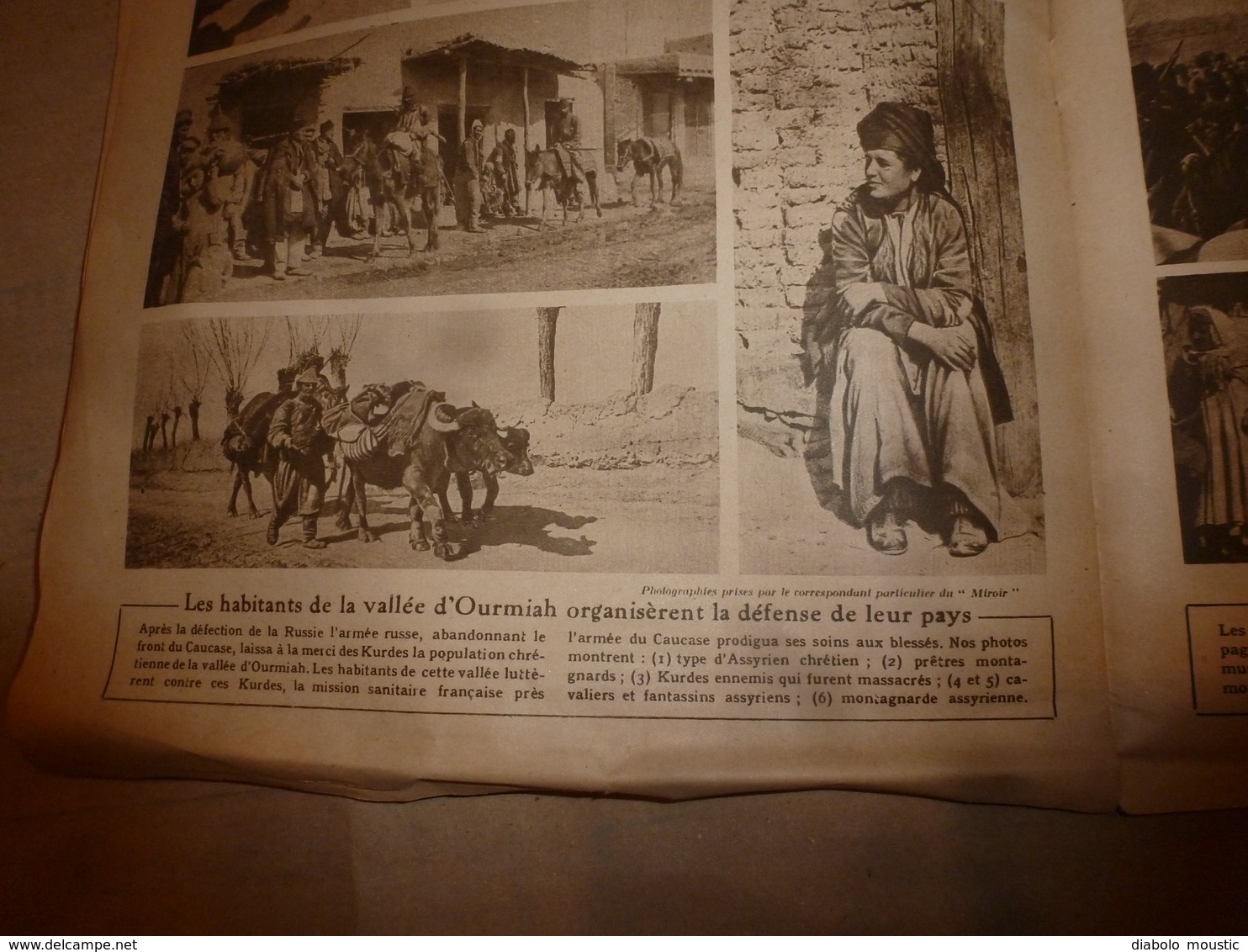 1919 LE MIROIR:Les lapins des US soldiers;Belgique;Canada;Ourmiah (Kurdistan);Armée assyriènne;Patricia de Connaught;etc