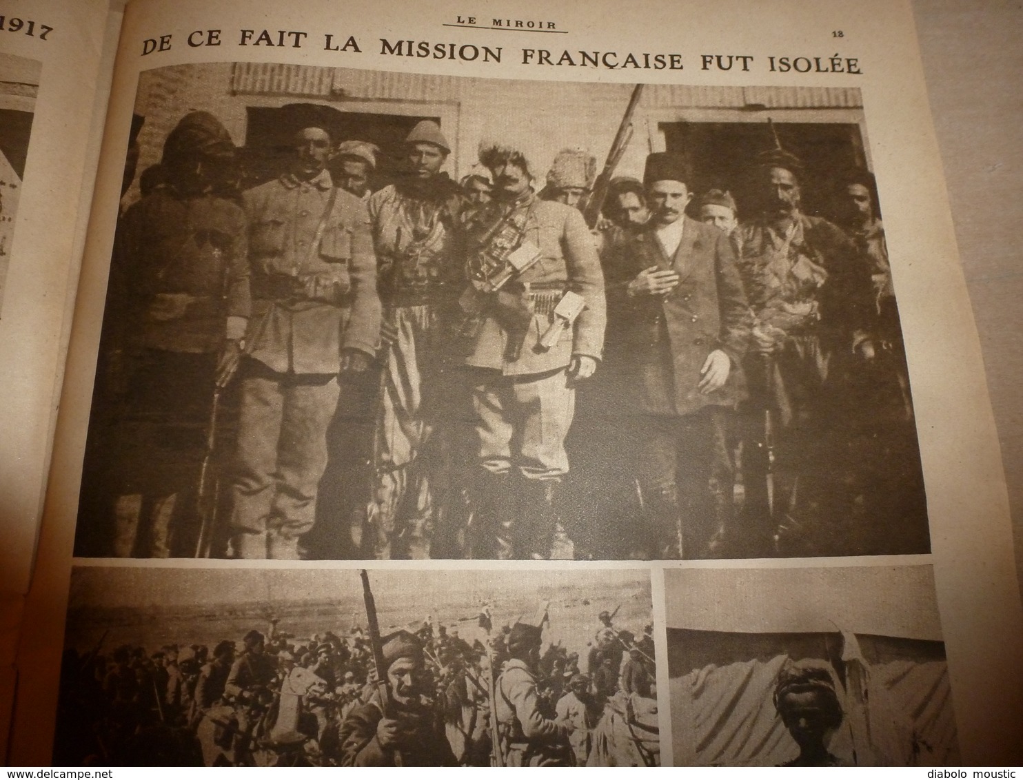 1919 LE MIROIR:Les lapins des US soldiers;Belgique;Canada;Ourmiah (Kurdistan);Armée assyriènne;Patricia de Connaught;etc