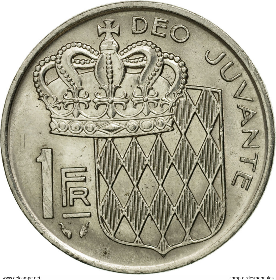 Monnaie, Monaco, Rainier III, Franc, 1977, SUP, Nickel, Gadoury:MC 150, KM:140 - 1960-2001 New Francs