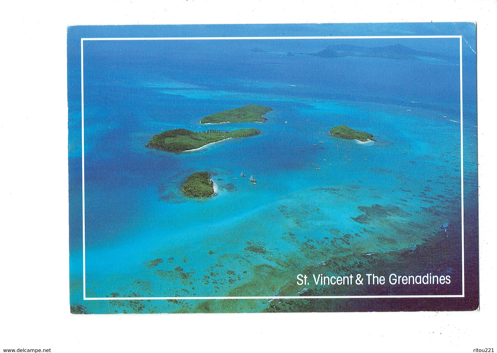 Cpm - Iles Grenadines -  The Tobago Cays - Canouan - Saint Vincent E Grenadine