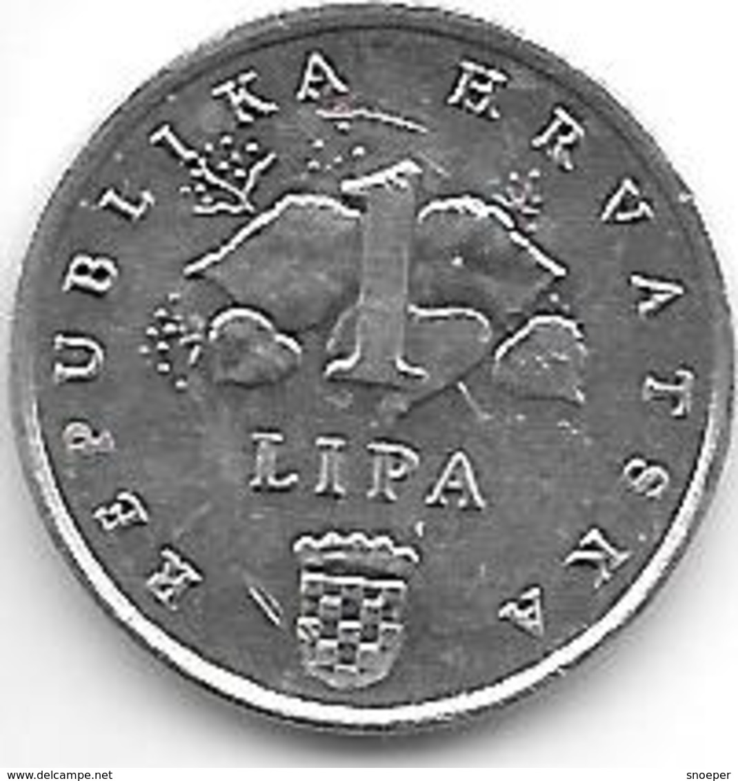 *Croatia 1 Lipa 2005 Km 3 Unc - Croatie