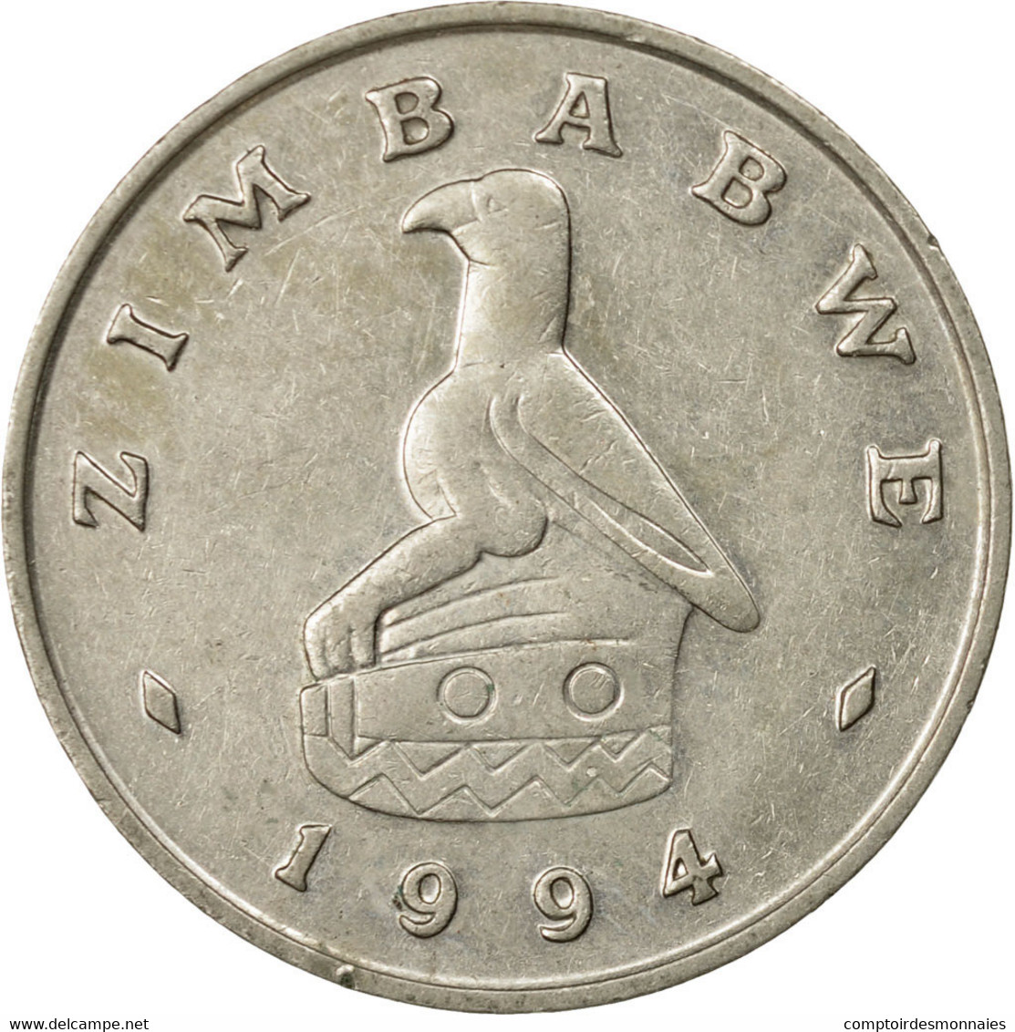 Monnaie, Zimbabwe, 20 Cents, 1994, TTB, Copper-nickel, KM:4 - Zimbabwe