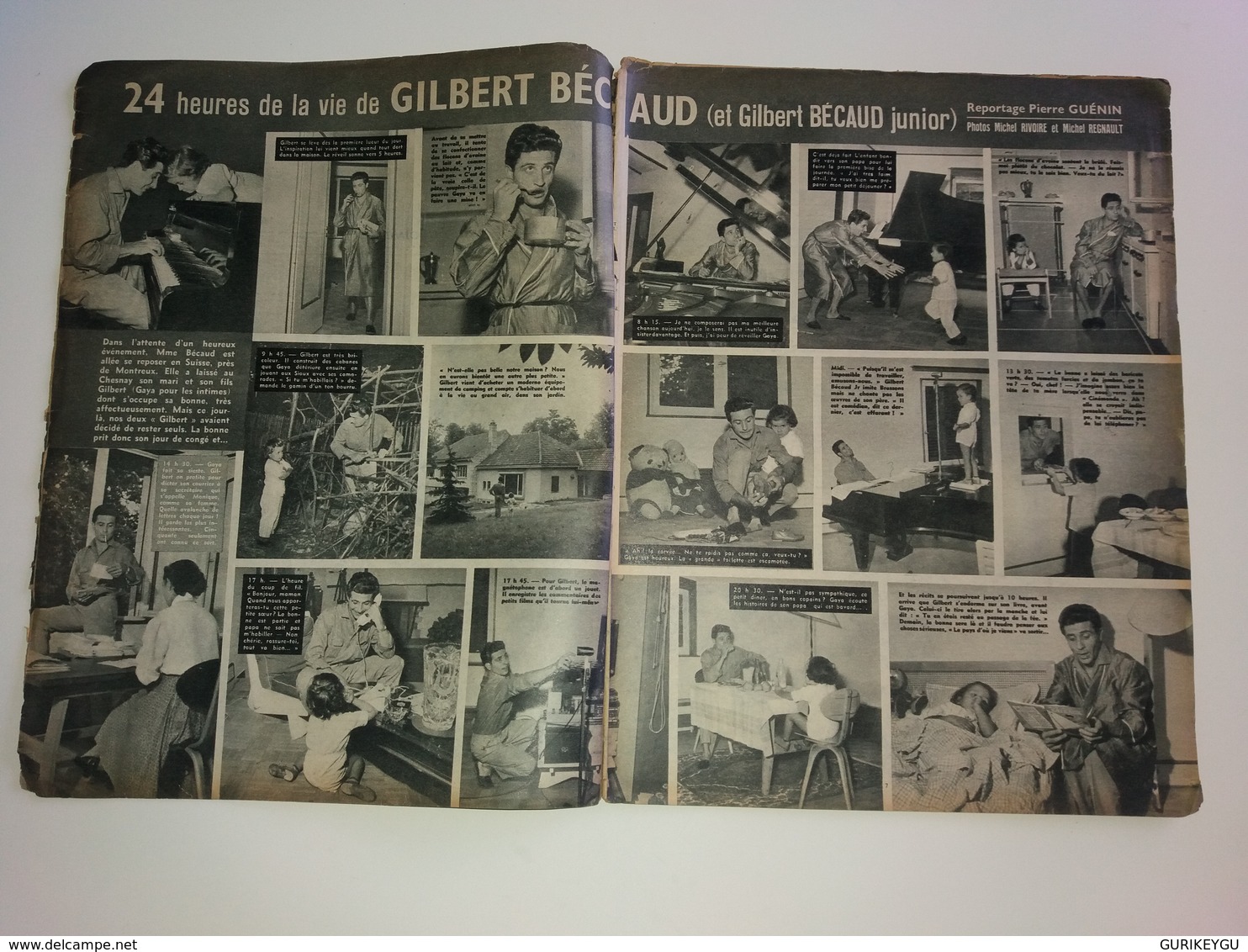 Ciné Monde  N° 1157  BRIGITTE BARDOT 11/10/1956  GILBERT BECAUD Rudolph VALENTINO  MICHELE MORGAN - People