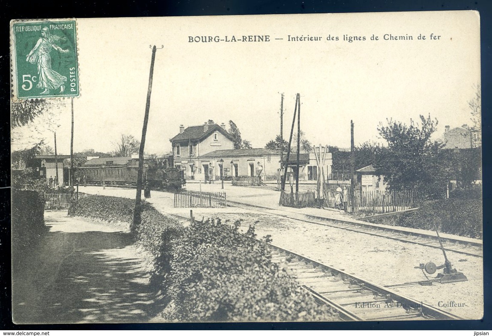 Cpa Du 92 Bourg La Reine Intérieur Des Lignes De Chemin De Fer    SEPT18-22 - Bourg La Reine