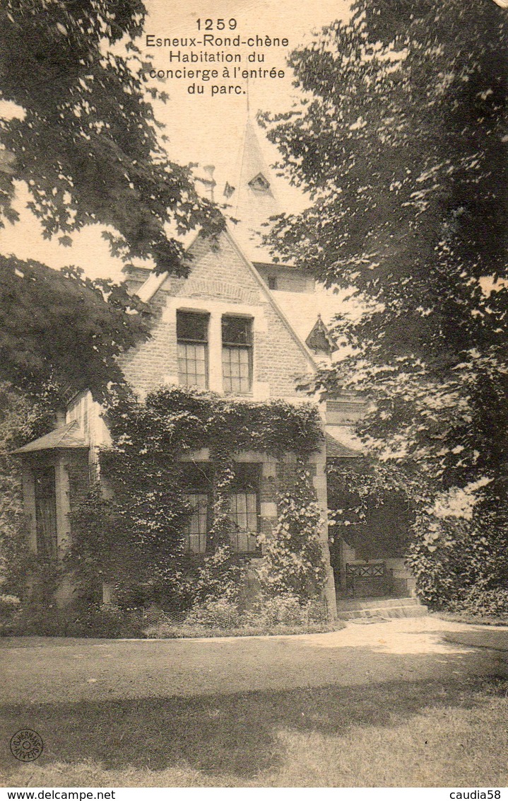 Esneux-rond-chène. Habitation Du Concierge à L'entrée Du Parc. - Esneux