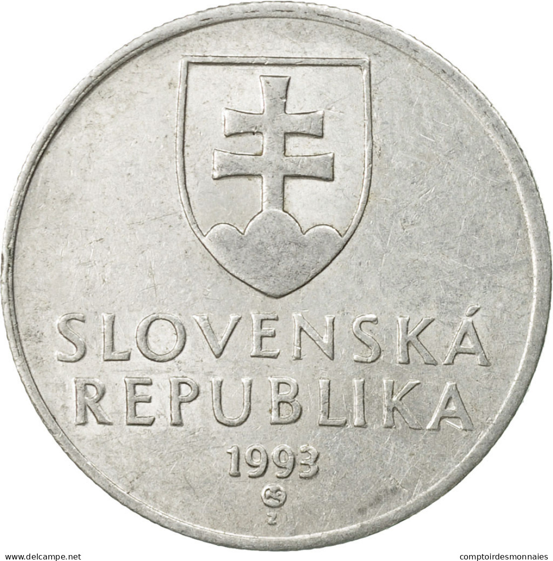 Monnaie, Slovaquie, 20 Halierov, 1993, TTB, Aluminium, KM:18 - Eslovaquia