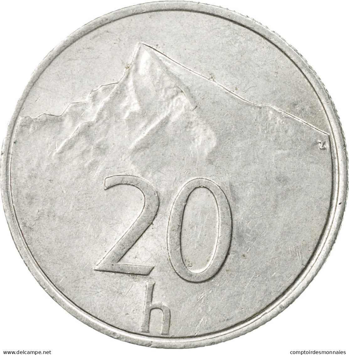 Monnaie, Slovaquie, 20 Halierov, 1993, TTB, Aluminium, KM:18 - Slovakia