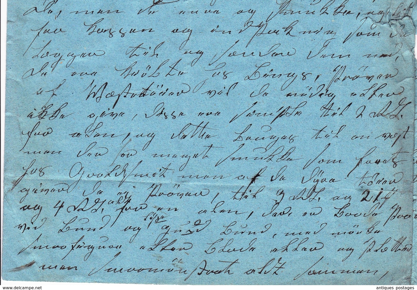 Lettre 1866  KGL Post FRM Kongeligt Post Frimaerke Danemark Danmark Aalborg