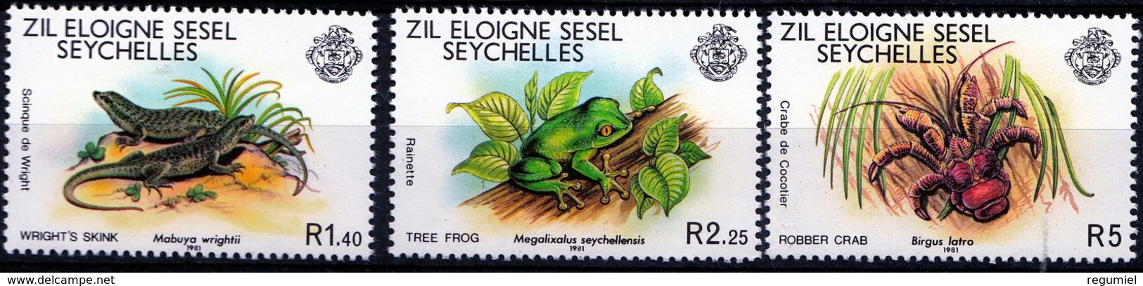 Seychelles Zil Fauna ** 1981 - Seychelles (1976-...)