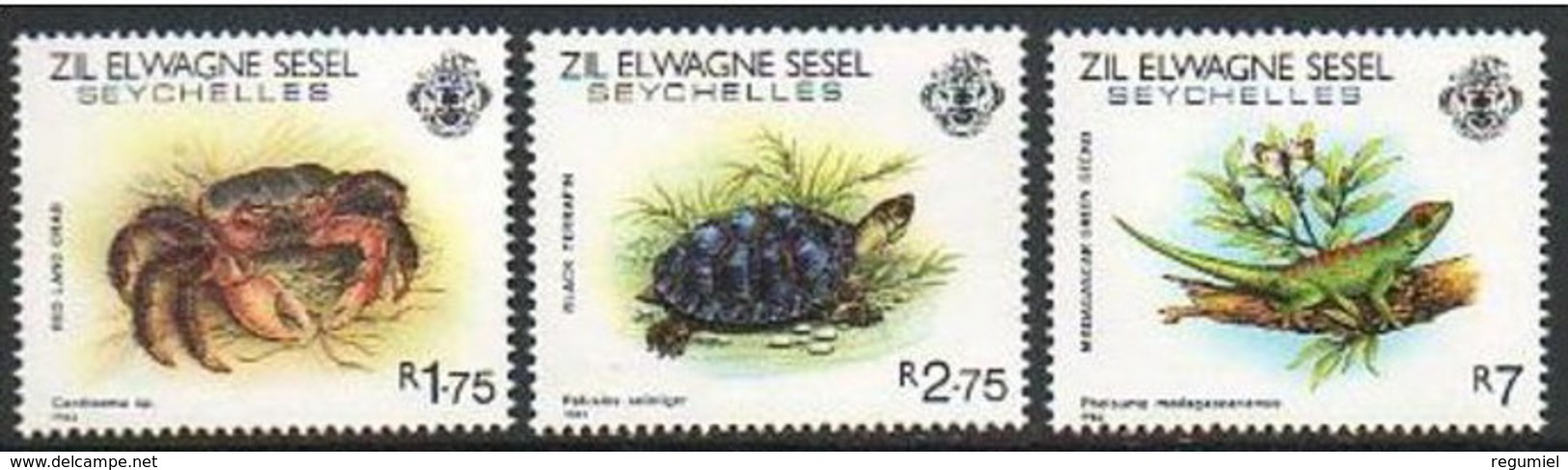 Seychelles Zil Fauna ** 1983 - Seychelles (1976-...)