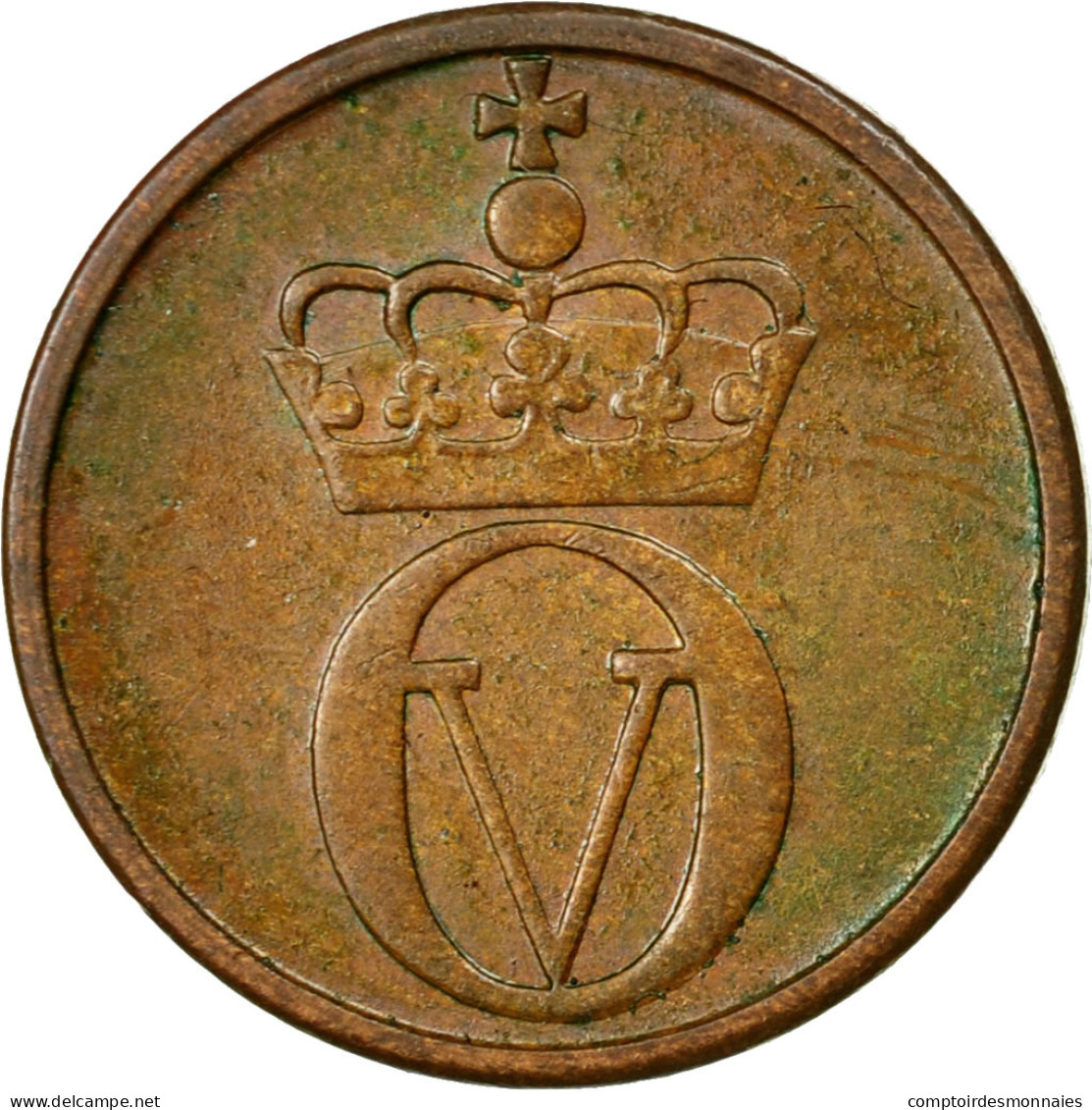 Monnaie, Norvège, Olav V, Ore, 1971, TTB, Bronze, KM:403 - Norway