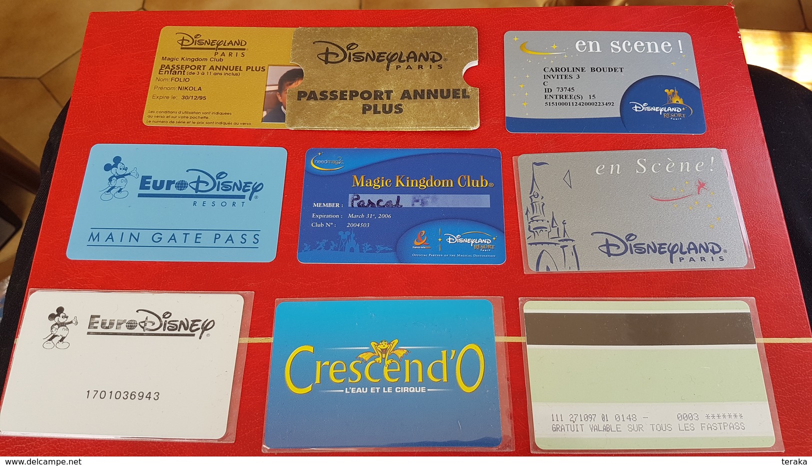 8 Passeport Ou Autres Disney - Passaporti  Disney