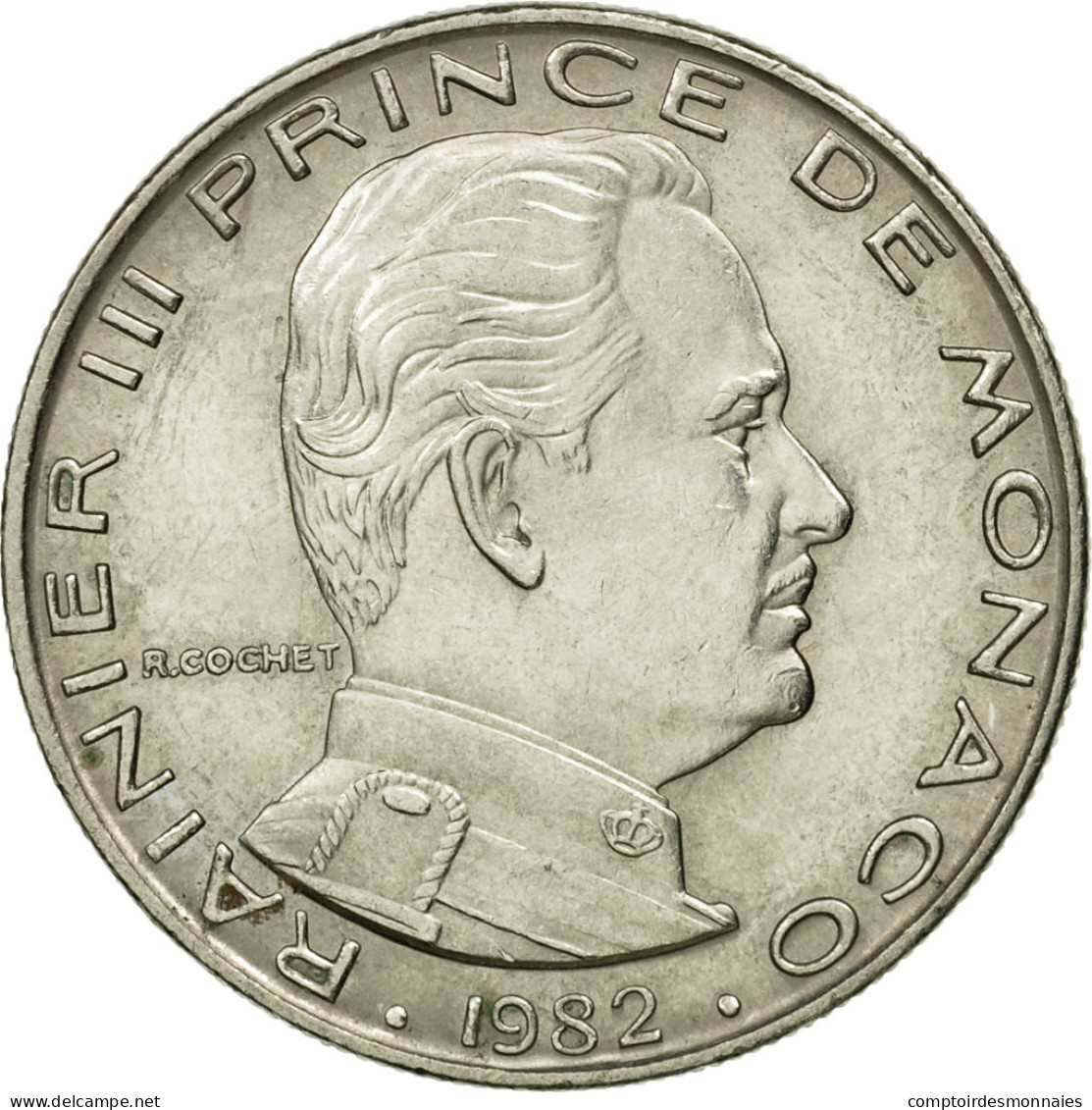 Monnaie, Monaco, Rainier III, Franc, 1982, SUP, Nickel, Gadoury:MC 150, KM:140 - 1960-2001 Nouveaux Francs