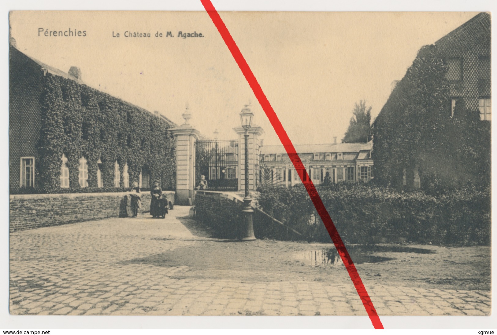 PostCard - Pérenchies Bei Lille - Chateau De M. Agache - Lille