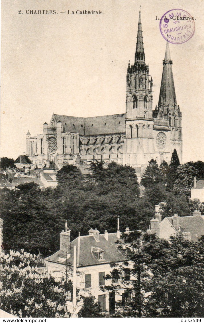 Chartres -     La  Cathédrale. - Chartres