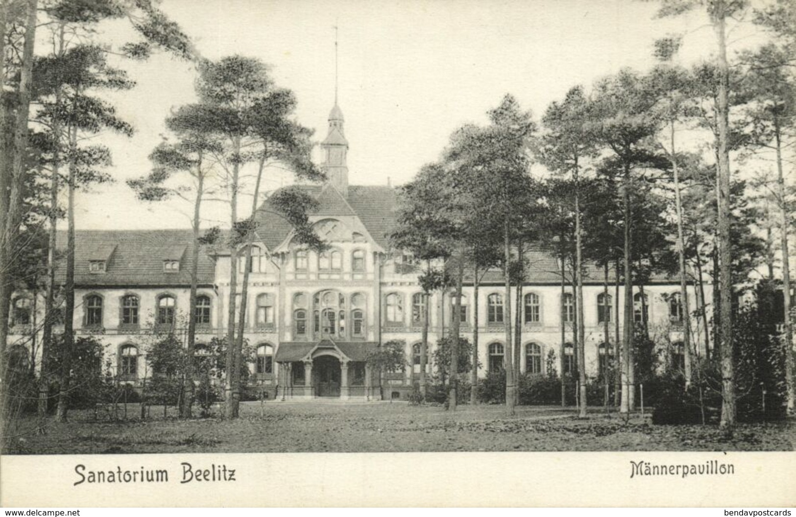 BEELITZ, Sanatorium Männerpavillon (1910s) AK - Beelitz