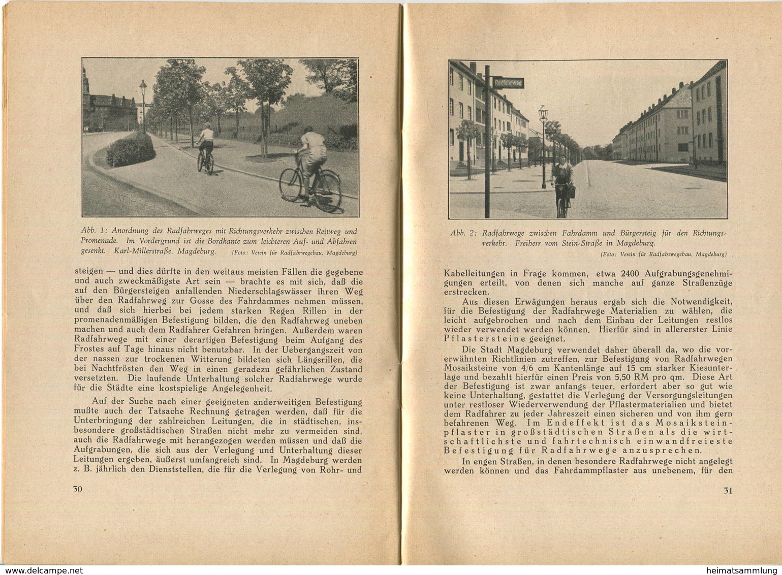 Wanderausstellung Der Reichsgemeinschaft Für Radfahrwegebau 1936 - Deutschland Braucht Radfahrwege - Protektor Dr. Ing. - Transporte