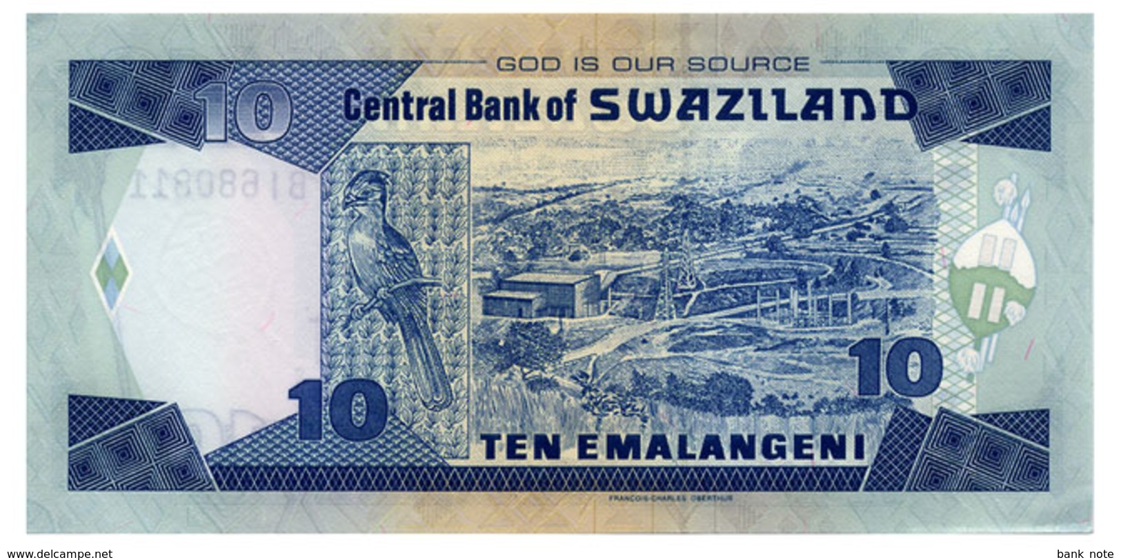 SWAZILAND 10 EMALANGENI 2006 Pick 29c Unc - Swaziland