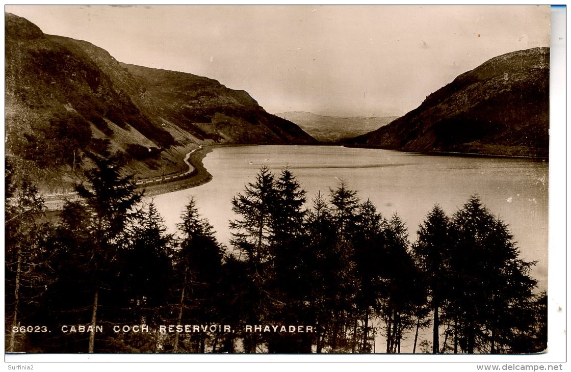 RADNORSHIRE -  CABAN COCH RESERVOIR, RHAYADER RP  1915 Pow64 - Radnorshire