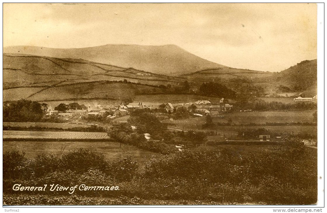 MONTGOMERYSHIRE - GENERAL VIEW OF CEMMAES  Pow26 - Montgomeryshire