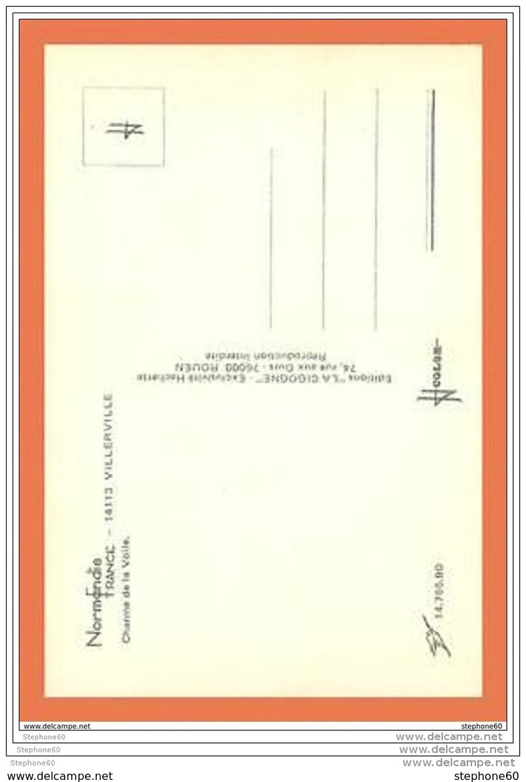 A617 / 657 14 - VILLERVILLE Charme De La Voile - Autres & Non Classés