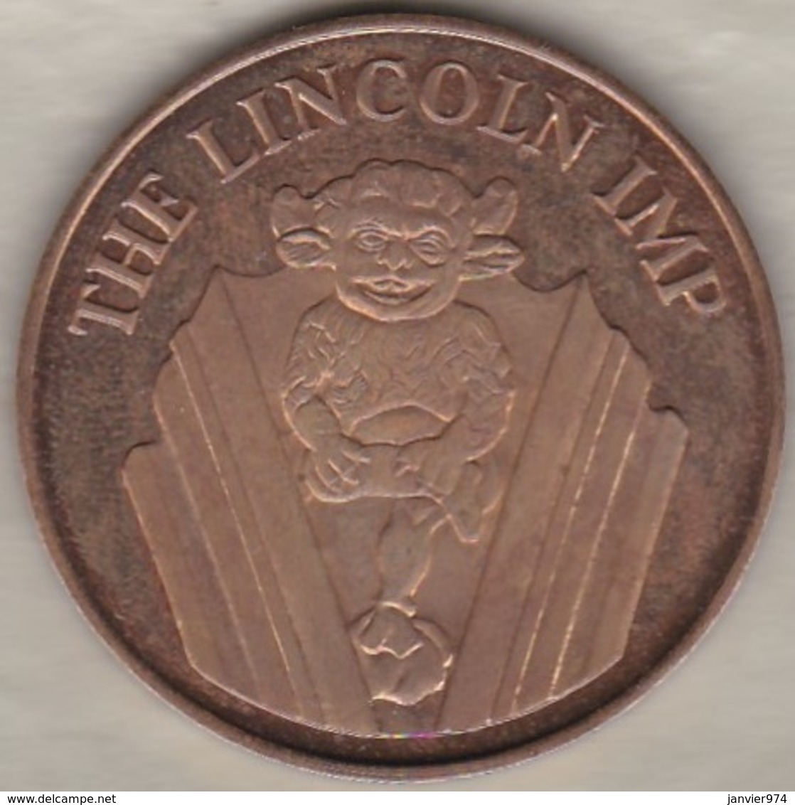 Token Lincoln Cathedral. - Andere & Zonder Classificatie