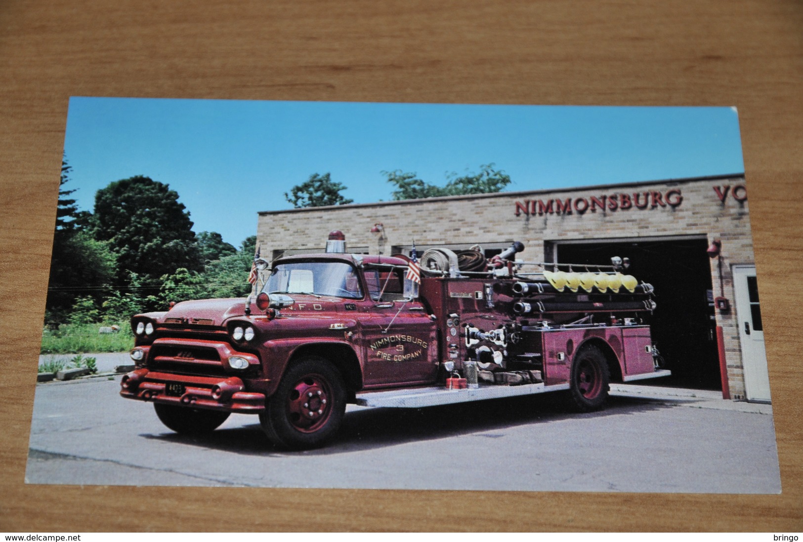 4822- NIMMONSBURG, N.Y. NO.3 / FIRETRUCK / FEUERWEHR / BRANDWEERAUTO / CAMION DE POMPIER / / Auto / Car / Coche / Voitur - Other & Unclassified