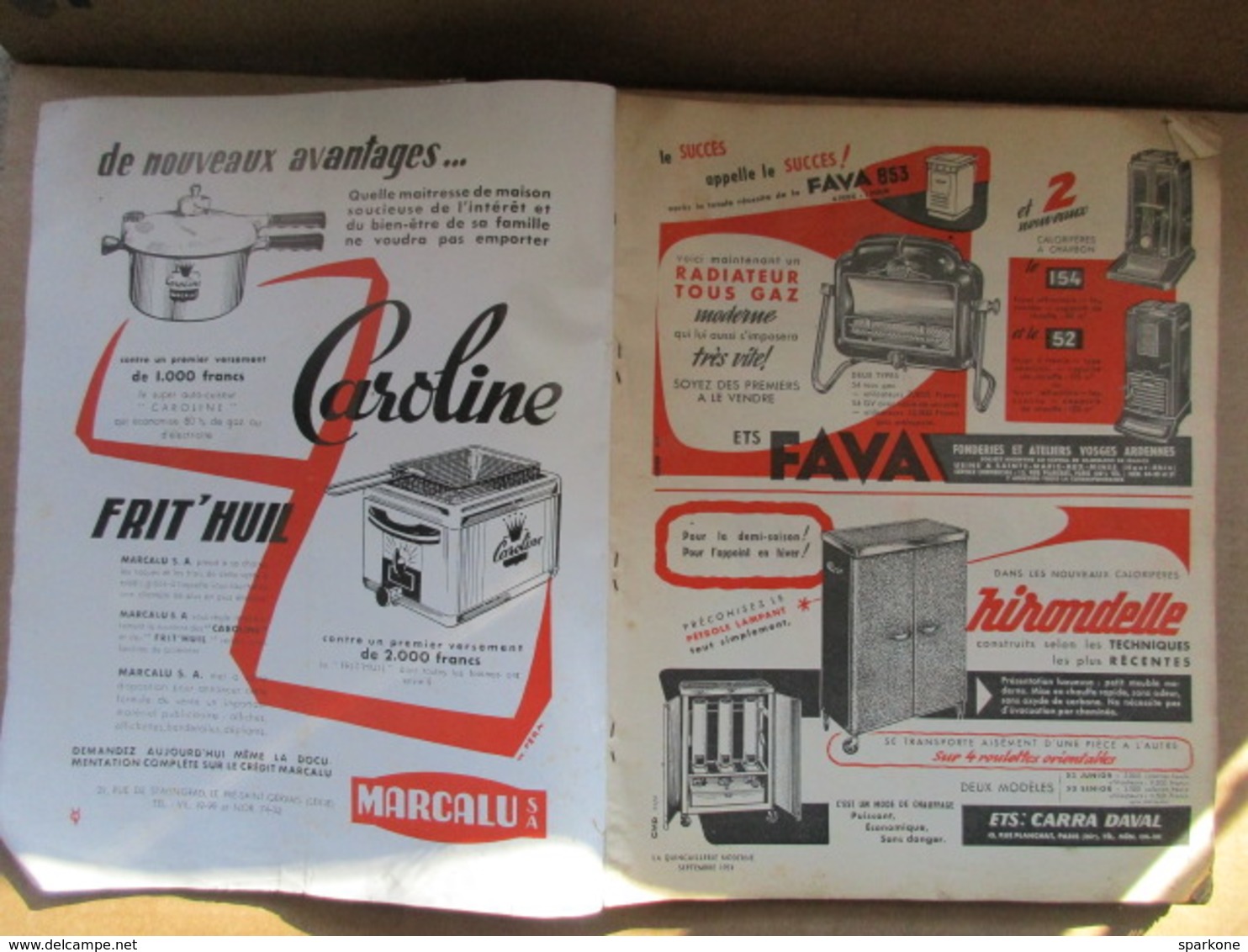 La Quincaillerie Moderne / Fers Et Métaux / N° 105 Septembre 1954 / Publicité - Matériel Et Accessoires