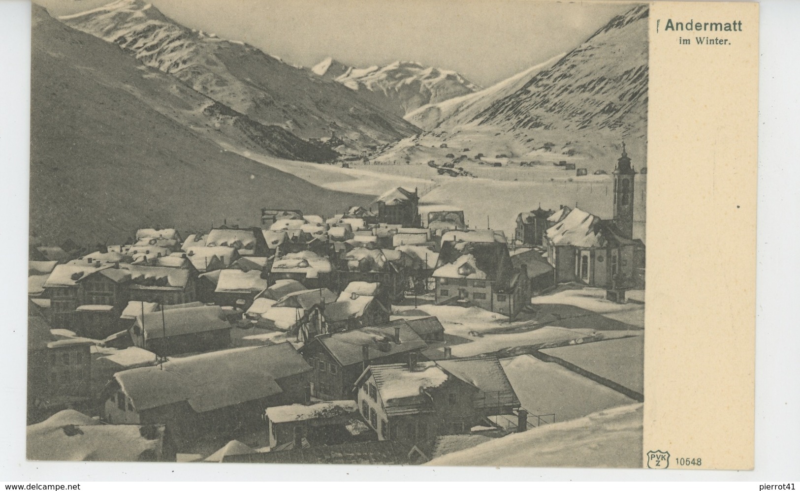 SUISSE - ANDERMATT Im Winter - Andermatt